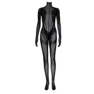 Mugler x H&M mesh bodysuit